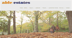 Desktop Screenshot of ableestates.com